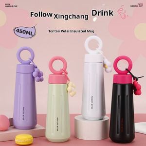 Nuevo Termo de Vacío Personalizable de Acero Inoxidable 316 de 450 ml, Aislamiento Térmico de 6-12 Horas, Seguro para Agua Hirviendo, con Pajita - Product Image 1