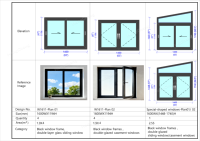 Ventanas Abatibles de Doble Acristalamiento con Diseño Europeo Personalizable, Modernas, Insonorizadas y con Certificación Energy Star para Dormitorio