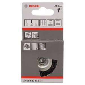 BOSCH - 2608622112 Rueda de alambre prensado, acero inoxidable 50x0,3mm-EAN 3165140631921 ABRASIVOS - Product Image 2