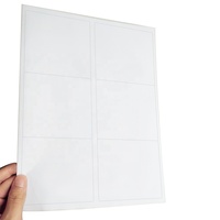 Imprimante laser à prix premium 8.5 "x 5.5" demi-feuille A4 lettre étiquettes adhésives jet d'encre autocollant papier étiquettes thermiques étiquette d'expédition
