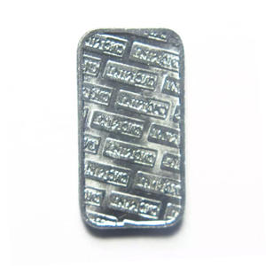 定制金属硬币钼锭1克999精细钼水牛金条纪念品硬币 - Product Image 2