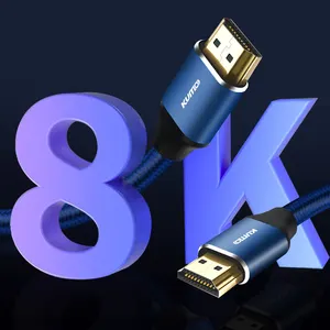 Di alta Qualità Placcato Oro Ultra Ad Alta Velocità 2160P 1080P 3D 4K120Hz 8K 60Hz HDMI Cavo 2.1 cavo HDMI 1M 2M 3M