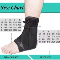 Attelle de cheville réglable, protège-cheville pour femmes et hommes, stabilisateur de pied à lacets pour la course, le basketball et la sécurité sportive