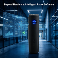Lecteur de point de contrôle V1 pour patrouille de sécurité hospitalière, étanche IP67, pour inspections des installations intérieures et extérieures