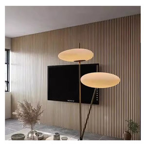 Акустические панели SHENGTAI из современных деревянных реек для звукоизоляции и декоративной отделки стен в гостиной, спальне, студии - Product Image 5