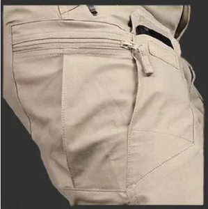 Pantalones Cargo Casuales Personalizados para <span class=keywords><strong>Hombre</strong></span>, Talla Grande, Tácticos, Impermeables, de Entrenamiento, con Múltiples Bolsillos, Resistentes al Viento, Estilo de Frente Plano - Product Image 3