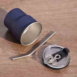 Gobelet isotherme en acier inoxydable 300 ml pour café, thé et jus, empilable, pour le camping - Product Image 3