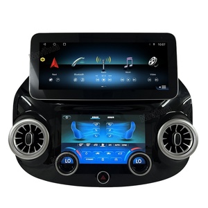 NaviHua for Mercedes Benz Vito 12.3 Inch Multimedia Android Car Radio Air Condition Control <b>System</b> Dual Screen New Upgrade - Product Image 1
