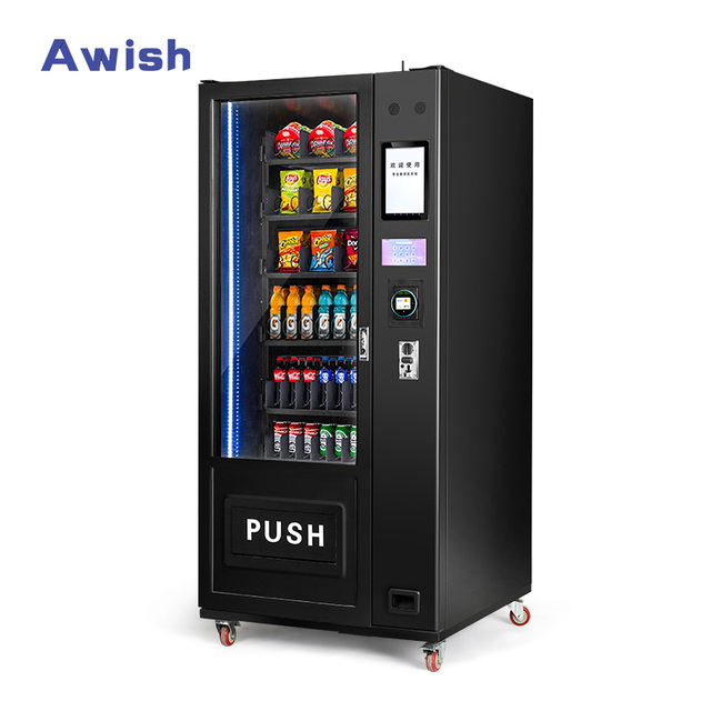 High Quality Frozen Vending Machine for Frozen Food With Elevator Cashless Vending Machine