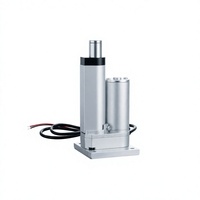 Actionneur linéaire électrique à courant continu 50 mm, moteur poussoir-tireur à aimant permanent avec montage à bride pour serrure de porte et maison intelligente