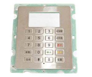 Diebold-piezas de máquina telescópica para coche, teclado Pin Pad 49216680717A, teclado Epp5 <span class=keywords><strong>Atm</strong></span>, numérico de Metal Original, botón de estado del mar - Product Image 1