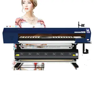 Machine d'imprimante de sublimation de colorant de grand format de prix usine pour l'impression de tissu de coton polyester de textile