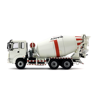 Camión Mezclador de Concreto SANY Original 1:35, Camión Cisterna de Cemento, Transporte, Modelo de Vehículo de Ingeniería de Aleación de Metal, Juguete Fundido a Presión Personalizado