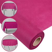 Nappe jetable imperméable en non-tissé PP multicolore pour mariage, fête, hôtel, restaurant - Vente en gros