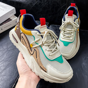 Zapatillas Deportivas Personalizadas para Hombre con Logotipo, Parte Superior de Malla, Entresuela de EVA, Suela de <span class=keywords><strong>Goma</strong></span>, Transpirables, Antideslizantes, con Cierre de Cordones - Product Image 3