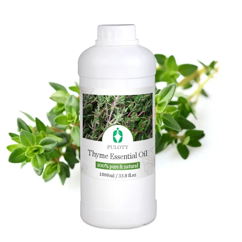 Huile de thym extrait de thym naturel de qualité alimentaire, prix de 1kg huile essentielle de thym pur