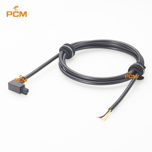Câble d'assemblage de signal d'alimentation à angle droit Micro-Fit 3.0 4 broches vers extrémité ouverte 90 degrés 300V 5A pour appareil embarqué industriel - Product Image 4