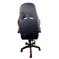 Chaise de bureau personnalisable en cuir PU réglable, ergonomique, avec soutien lombaire, confortable, chaise d'ordinateur