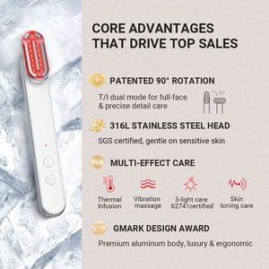 Appareil de beauté pour le lifting du visage, masseur facial, appareil de beauté portable pour tonifier la peau - Product Image 3