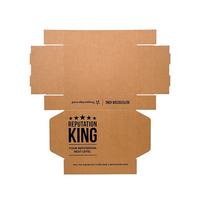 Boîtes en carton ondulé pliables pré-collées, écologiques, recyclables, avec bande de déchirement facile, pour l'expédition transfrontalière, personnalisables avec votre marque