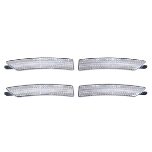 Ailead Lámpara LED de posición lateral para <span class=keywords><strong>Ford</strong></span> Mustang S650 2024-Lente ahumada y transparente, ámbar/rojo, paquete de <span class=keywords><strong>4</strong></span> - Product Image 1