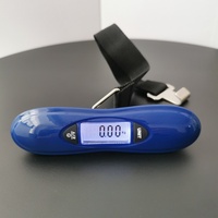 Balance numérique LCD de 50kg valise électronique portable sac de voyage à poignée suspendue fonction de tare balance à bagages