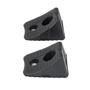 Cales <span class=keywords><strong>de</strong></span> <span class=keywords><strong>roue</strong></span> en plastique Workercare empilables, butée <span class=keywords><strong>de</strong></span> <span class=keywords><strong>roue</strong></span> robuste, <span class=keywords><strong>cale</strong></span> <span class=keywords><strong>de</strong></span> <span class=keywords><strong>roue</strong></span> pour voiture, caravane, camping-car - Product Image 5