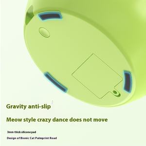 Juguete para gatos Jugando Juguete para gatos <span class=keywords><strong>verde</strong></span> en forma de manzana Pelota eléctrica Gato Juguete interactivo Pelota - Product Image 5