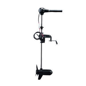 <span class=keywords><strong>Moteur</strong></span> hors-bord électrique sans balais 24V durable <span class=keywords><strong>pour</strong></span> bateau de pêche, canoë, kayak, à commande manuelle, certifié CE, nouveau, HK Noir - Product Image 1