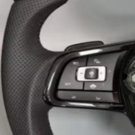 Volante Deportivo JIANSHAN de Fibra de Carbono para Volkswagen Bora, Santana, Golf Mk7, Golf6, Golf7, Nuevo Polo, Jetta, <span class=keywords><strong>Caddy</strong></span>, GTI - Product Image 2