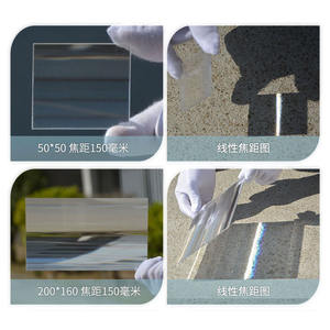 프로젝터 평면 확대경용 직사각형 라이너 프레넬 렌즈 PMMA 550mmx550mm - Product Image 3