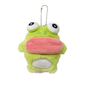 Funny Ugly Frog Plush Keychain with Big Eyes Sausage Lips Cute Cartoon Animal Toy <b>Keyring</b> Weird Soft Fluffy Pendant Bag Charm - Product Image 5