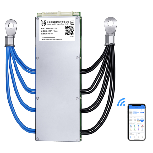 ANT Smart BMS PCBA SP17S005 8S-20S 24V/36V/48V/60V Li-ion/LFP Protect Board for E-bike/Golf Cart/Forklift/Drone/Power Bank OEM
