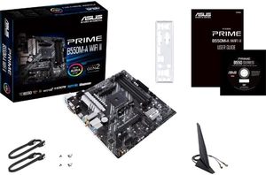 ASU S <b>Prime</b> B550M-A WiFi II New ATX Desktop Motherboard With PCIe 4.0 WiFi 6 ECC DDR4 Memory 2.1 RGB Header for H Double Memory - Product Image 6