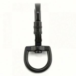 Custom LOGO Heavy Duty Dog Leash Harness Locking Carabiner <b>Clip</b> with Swivel Ring for Securing Pets - Product Image 2