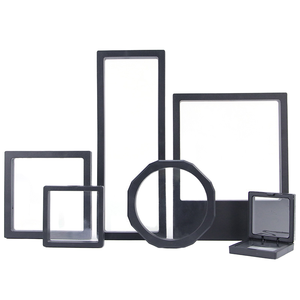 Plastic Square Jewelry Suspension <b>Box</b> Buckle Closure Packaging <b>Box</b> for Rings Earrings <b>Necklaces</b> Bracelets and Storage - Product Image 1