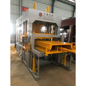 Remote Monitoring concrete production handfree pave block brick making machine QT12-15 mud flyash clay brick pressing machine.