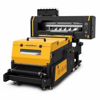 Printer DTF Flatbed Otomatis Baru 5 Printhead Multiwarna Garansi 1 Tahun