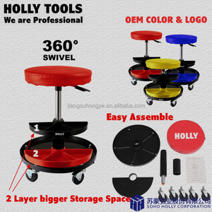 Скользящее рабочее сиденье регулируемое по высоте кресло для гаража - Product Image 3