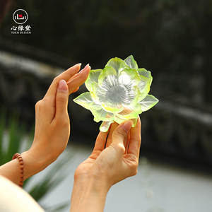 Service à thé exquis Paeonia Lactiflora Tasses à thé et soucoupes en <span class=keywords><strong>verre</strong></span> cristal Expérience améliorée pour cadeau Tasse à thé Paeonia Lactiflora - Product Image 4