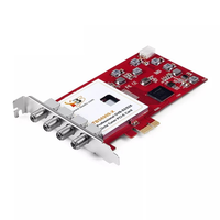 Carte PCI TBS6909 V2 8 tuners DVB-S2/S2X Récepteur satellite numérique Streaming IPTV Équipement fibre optique FTA pour 4G Wi-Fi FTTH GSM