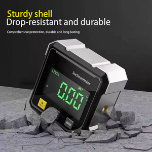 Télémètre numérique rechargeable DIY avec double <span class=keywords><strong>laser</strong></span> rouge, cadre magnétique en alliage d'aluminium à quatre côtés, précision de 1 mm, électronique - Product Image 6