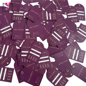 Etiquetas Personalizadas Impermeables para Ropa, Zapatos y Joyería, Papel Sostenible con Orificio Circular, Técnica de Estampado - Product Image 6