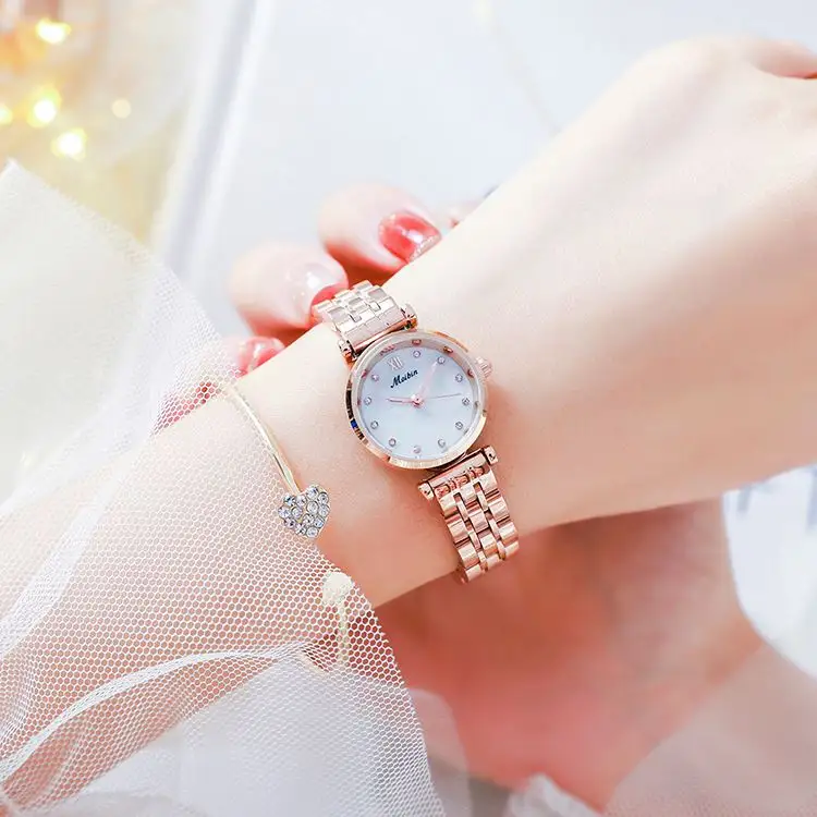 MEIBIN 1566 hot selling simple fashion atmospheric small dial quartz watch for women
