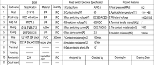 MINGRUI supporto laterale in plastica con sfere magnetiche a galleggiante per sensore di livello del carburante interruttori per pompa dell'olio e scaldabagno - Product Image 4