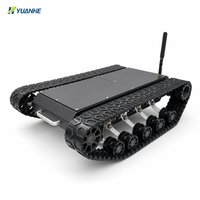 Plateforme robotique mobile tout-terrain à chenilles haute performance pour chariots de levage
