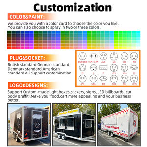 Remolque de Comida Portátil Ecológico de Alto Estándar para Hamburguesas y Pizza - Product Image 6