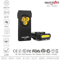 Porte-clés lumineux personnalisé OEM, rechargeable, mini lampe torche LED portable, multicolores, emballage personnalisé, torche de poche magnétique