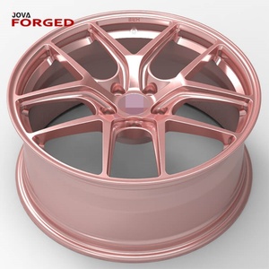 Jantes de rechange modèle 5y, ET 35, 19 pouces, jantes de voiture, or rose - Product Image 2