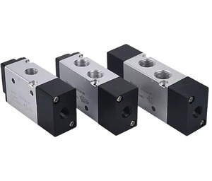 วาล์วลมแบบ 5 ทาง 3 ตำแหน่ง รุ่น 4A ซีรีส์ 4A230-06-1/8" สำหรับท่ออากาศ Airtac 4A ซีรีส์ - Product Image 1